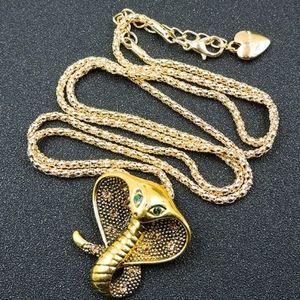 Snake Betsey Johnson Necklace